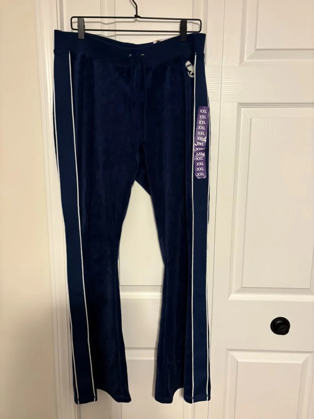 Juicy Couture Women's Cotton Velour Pickleball Pant Size XXL NWT